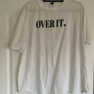 oversized t-shirt
